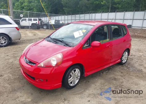 2008 Honda Fit Sport z USA, uszkodzony, nr VIN JHMGD38608S070514